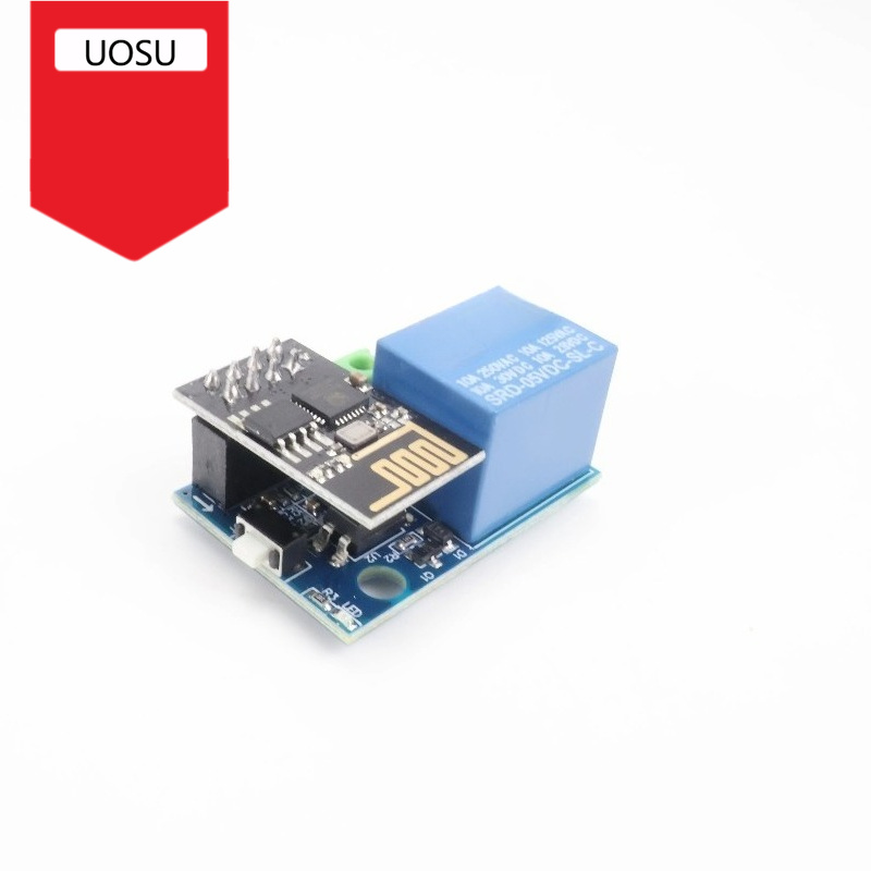 Home Automation With Arduino - وحدة ريلاي واي فاي ESP8266 ESP-01S