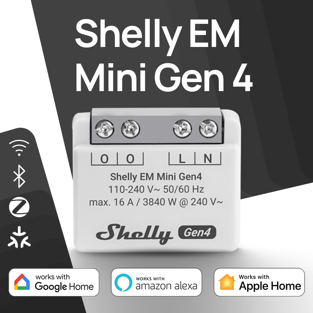 Shelly Relay Module - شيلي إي إم ميني جين 4
