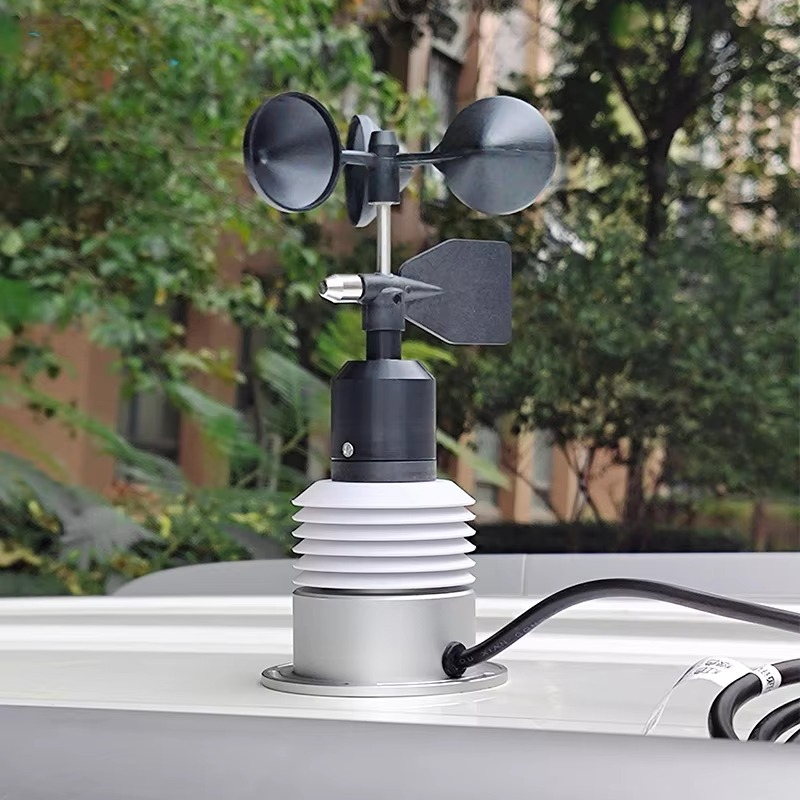 Temperature Humidity Sensor - THPW-NJ 5-in-1 محطة الطقس مستشعر الرياح