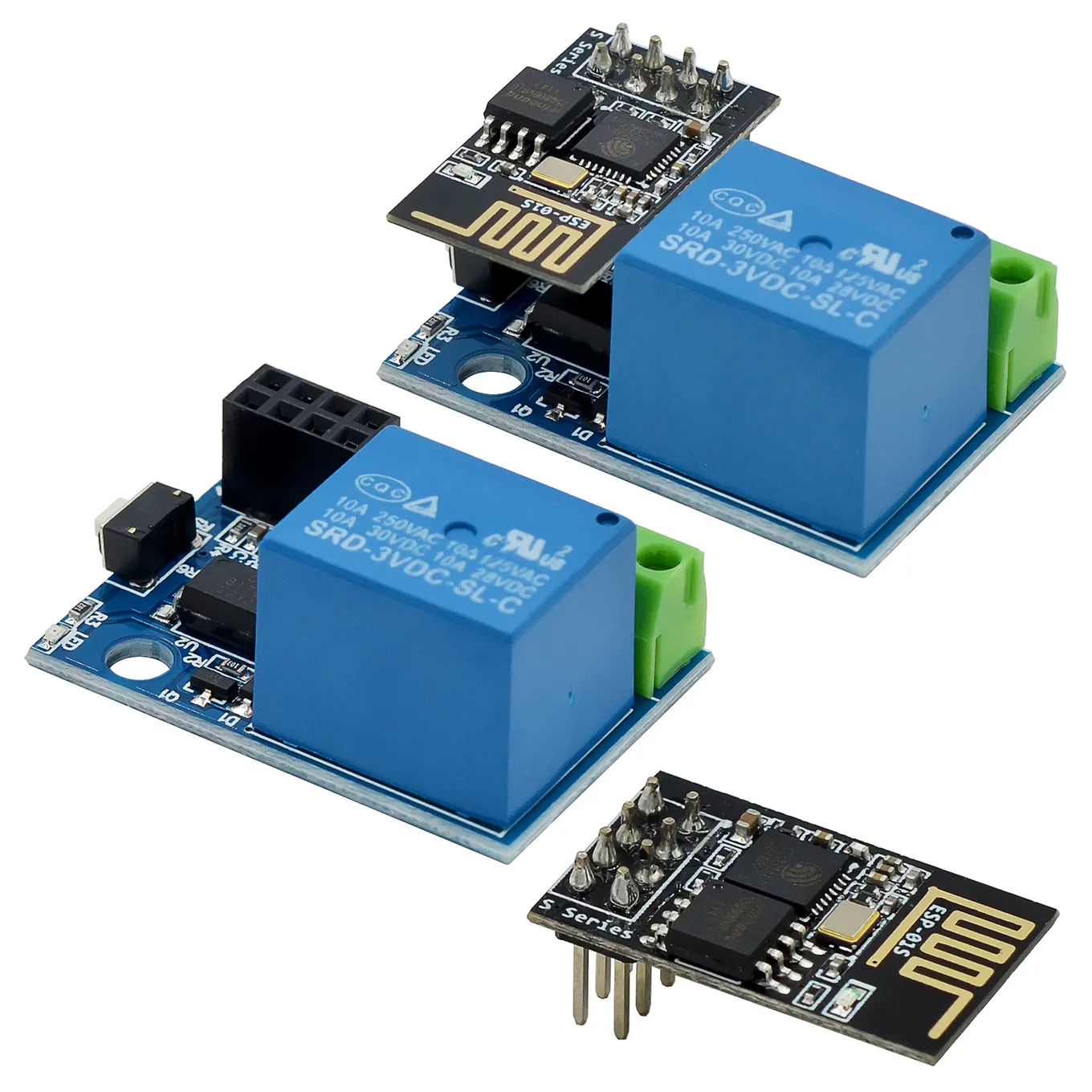 Home Automation With Arduino - ESP-01S WiFi وحدة التتابع 5V 10A
