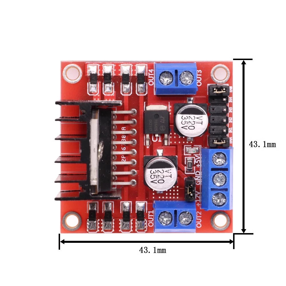 Diy Automation Projects - وحدة تحكم المحرك L298N ذات الجسر