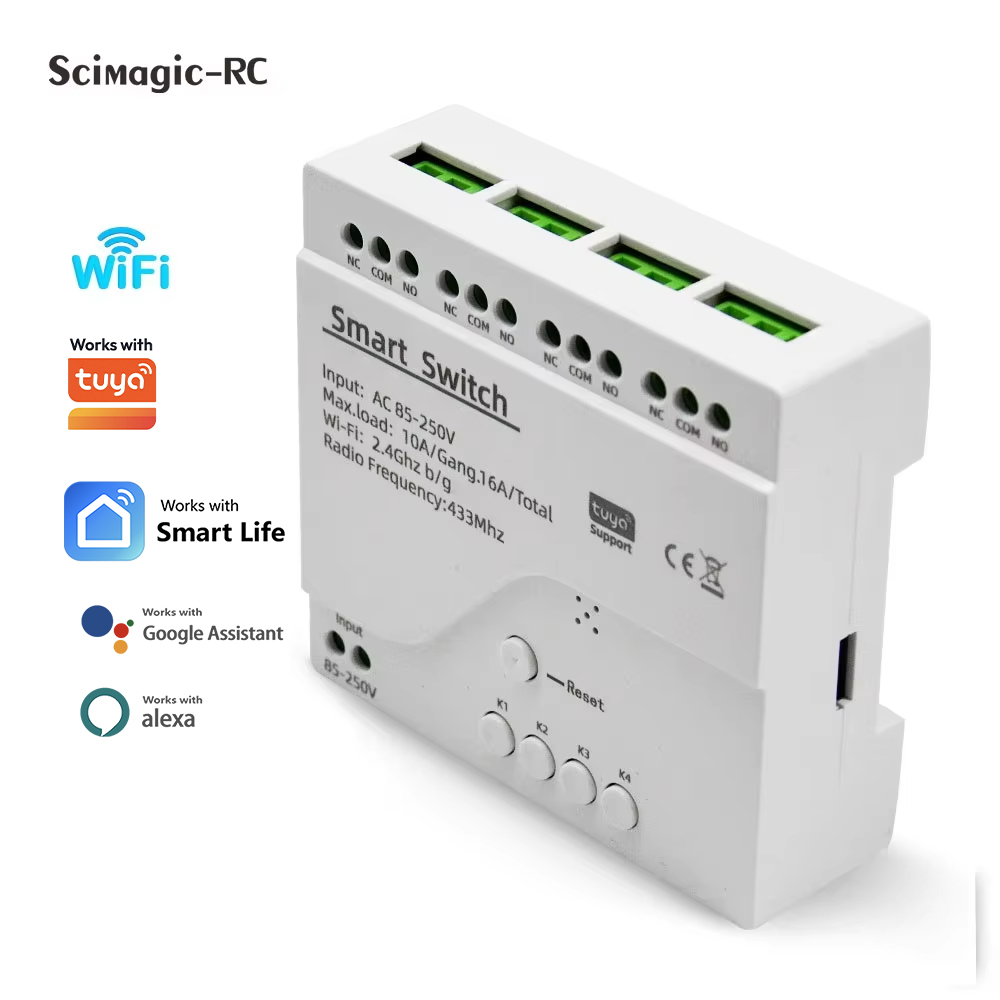 Home Automation Ideas - وحدة تحكم ذكية بـ 4 قنوات