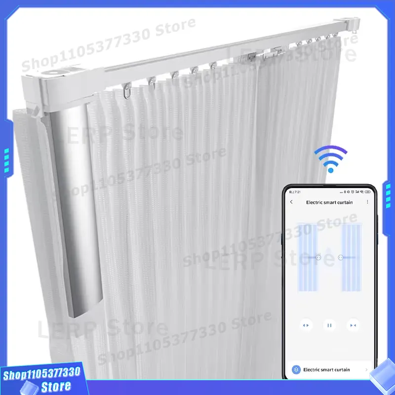 Home Automation System Design - نظام سكك ستائر كهربائية ذكية للمنازل