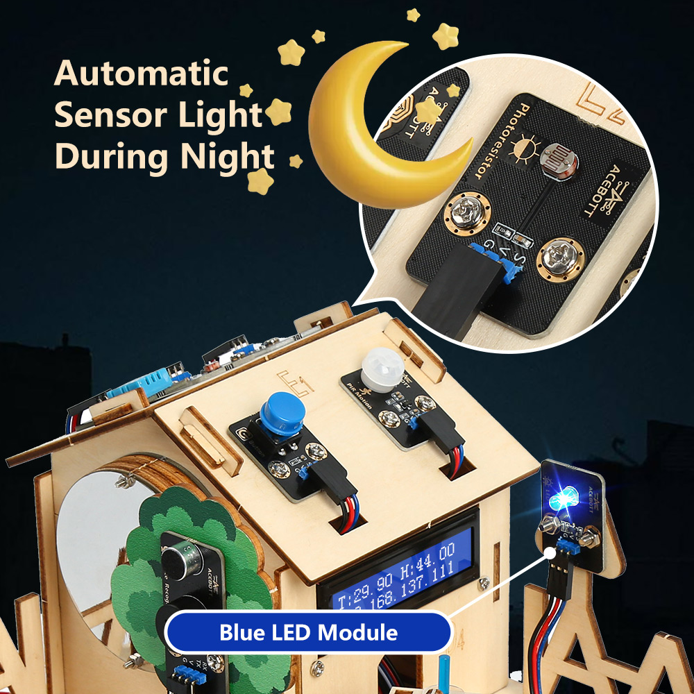 مجموعة أدوات ACEBOTT الذكية لل - مراجعة Home Automation With Arduino وسعره