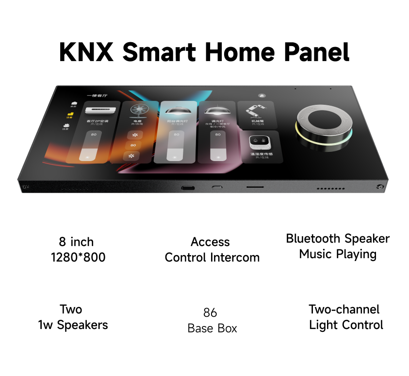 شاشة لمس 8 بوصات IPS بدقة 1280 - مراجعة Home Automation System Design وسعره