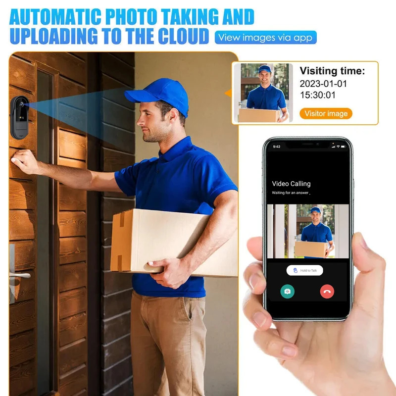 Tuya WiFi جرس باب ثنائي الاتجا - مراجعة Smart Doorbell Wired وسعره