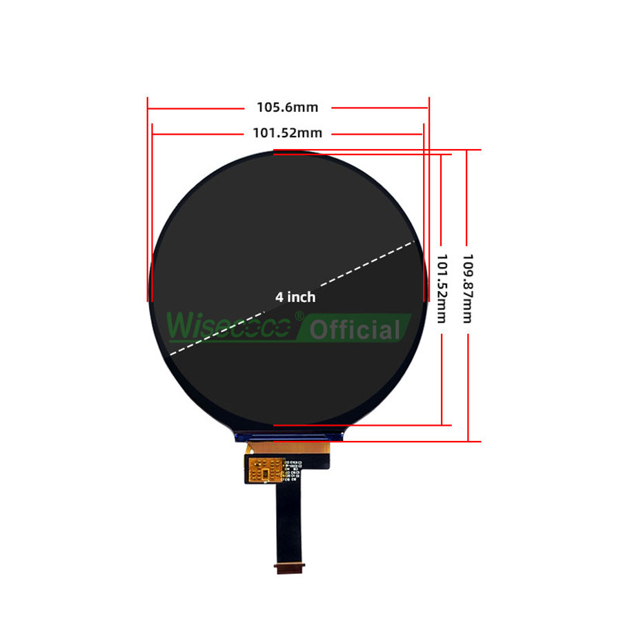 Wisecoco 4 بوصة شاشة LCD مستدي - مراجعة Home Automation Raspberry Pi وسعره
