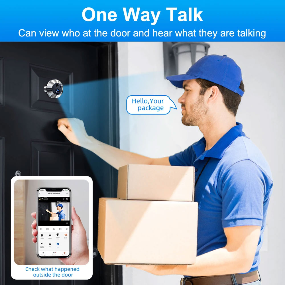 تويا سمارت 5 ميجابكسل 140 °    - مراجعة Smart Doorbell Wired وسعره