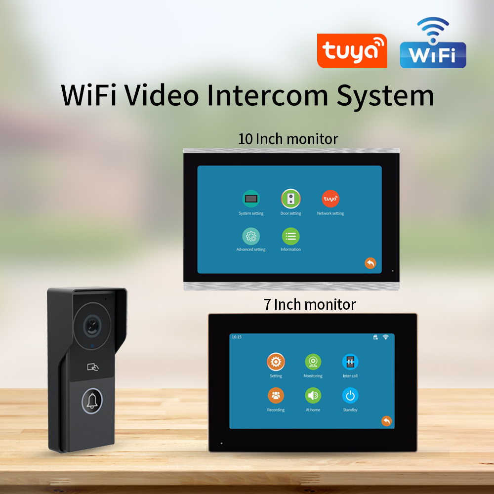 7/10 بوصة فيديو إنترفون 1080P  - مراجعة Smart Doorbell Wired وسعره