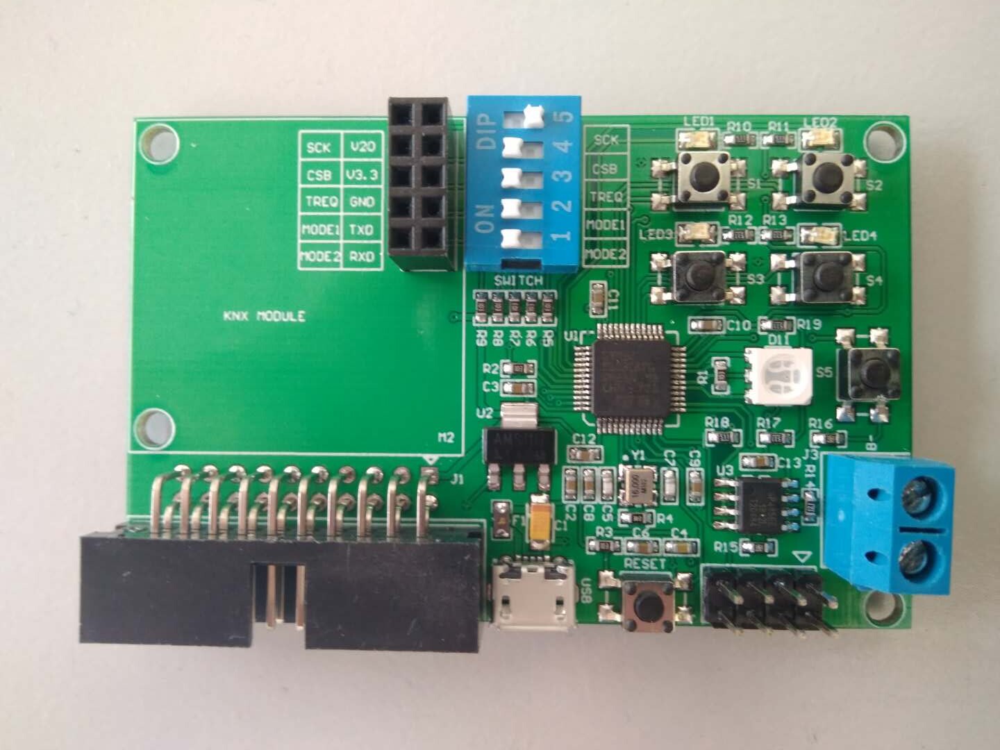 مجموعة تطوير وحدة KNX، لوحة تط - مراجعة Diy Automation Projects وسعره