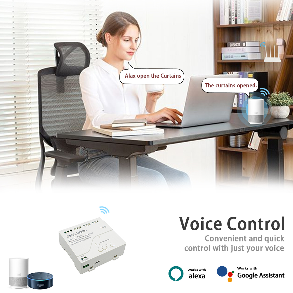 مفتاح تحكم ذكي واي فاي رباعي ا - مراجعة Home Automation Technology وسعره