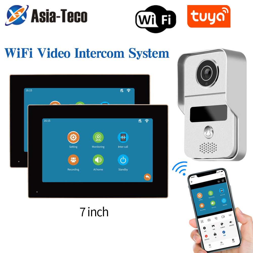 1080P 7 بوصة واي فاي فيديو إنت - مراجعة Smart Doorbell Wired وسعره