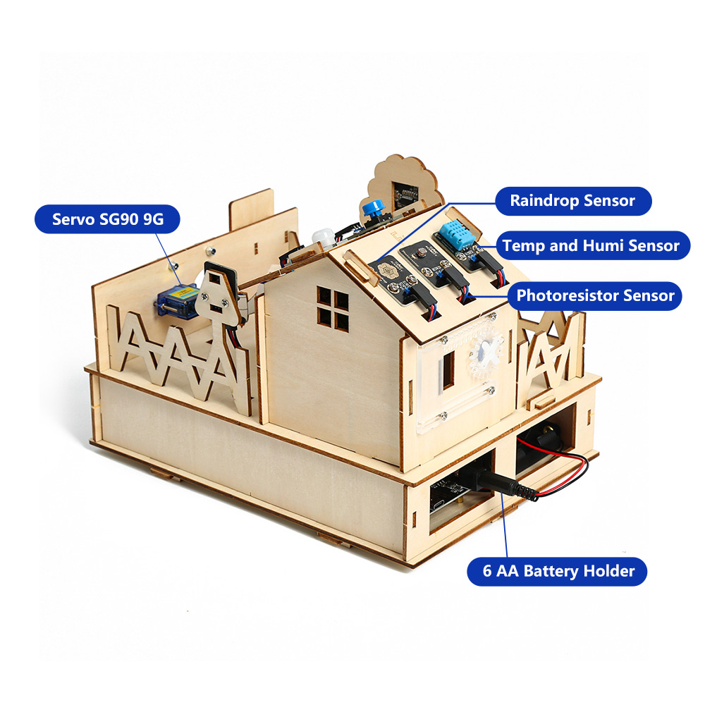 طقم المنزل الذكي لاردوينو ، بد - مراجعة Home Automation With Arduino وسعره