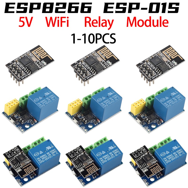 وحدة ريلاي واي فاي ESP8266 ESP - مراجعة Home Automation With Arduino وسعره