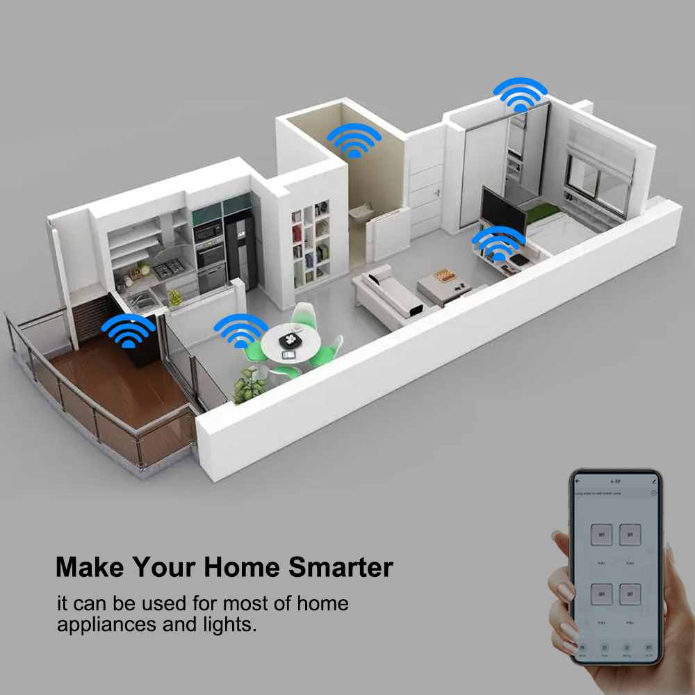 وحدة تحكم ذكية بـ 4 قنوات للتح - مراجعة Home Automation Ideas وسعره