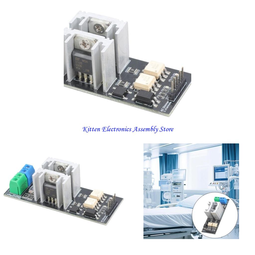 96GD AC Load Controller ضوء خا - مراجعة Diy Automation Projects وسعره