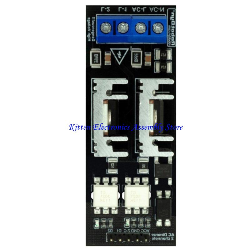 96GD AC Load Controller ضوء خا - مراجعة Diy Automation Projects وسعره