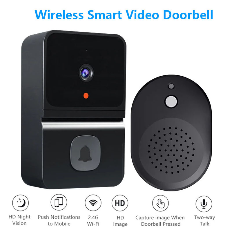 جرس باب ذكي لاسلكي مع اتصال دا - مراجعة Smart Doorbell Wired وسعره
