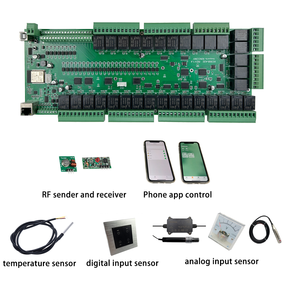 وحدة KC868-A32 ESP32 واي فاي م - مراجعة Home Automation With Arduino وسعره