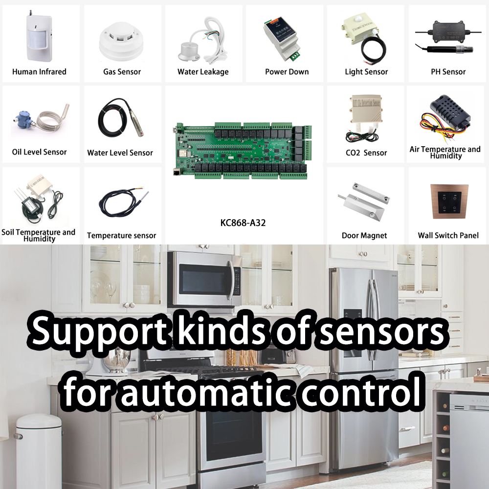 وحدة KC868-A32 ESP32 واي فاي م - مراجعة Home Automation With Arduino وسعره