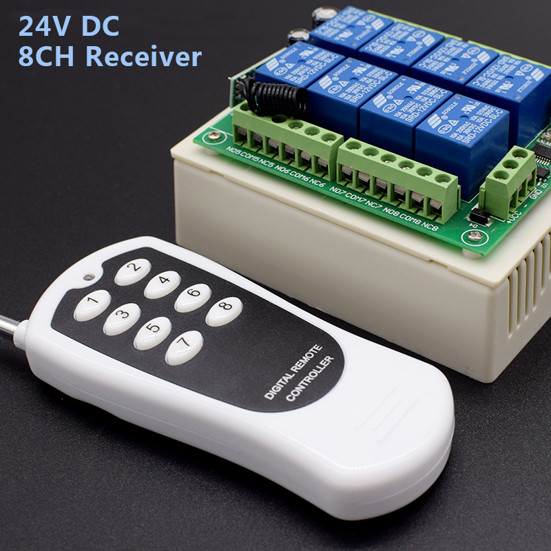 8CH RF استقبال و 433Mhz الارسا - مراجعة Shelly Relay Module وسعره