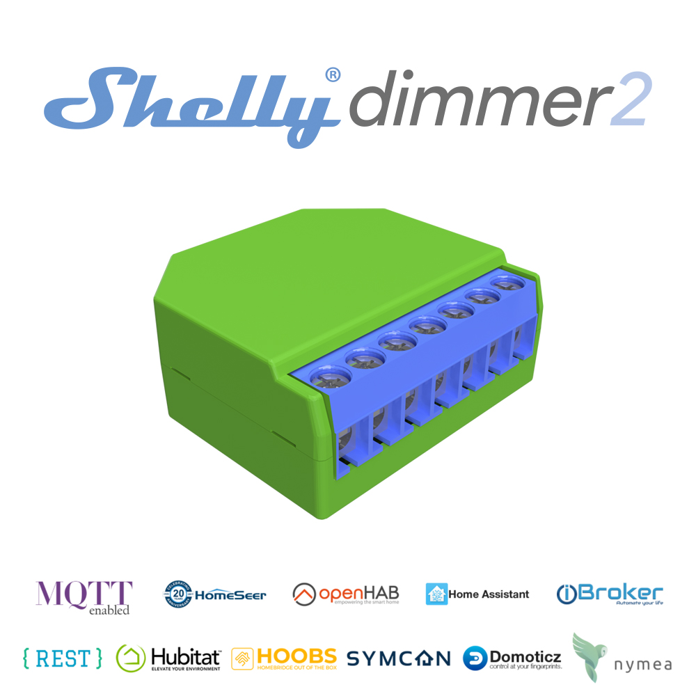Shelly Dimmer 2 مفتاح ذكي صغير - مراجعة Shelly Relay Module وسعره